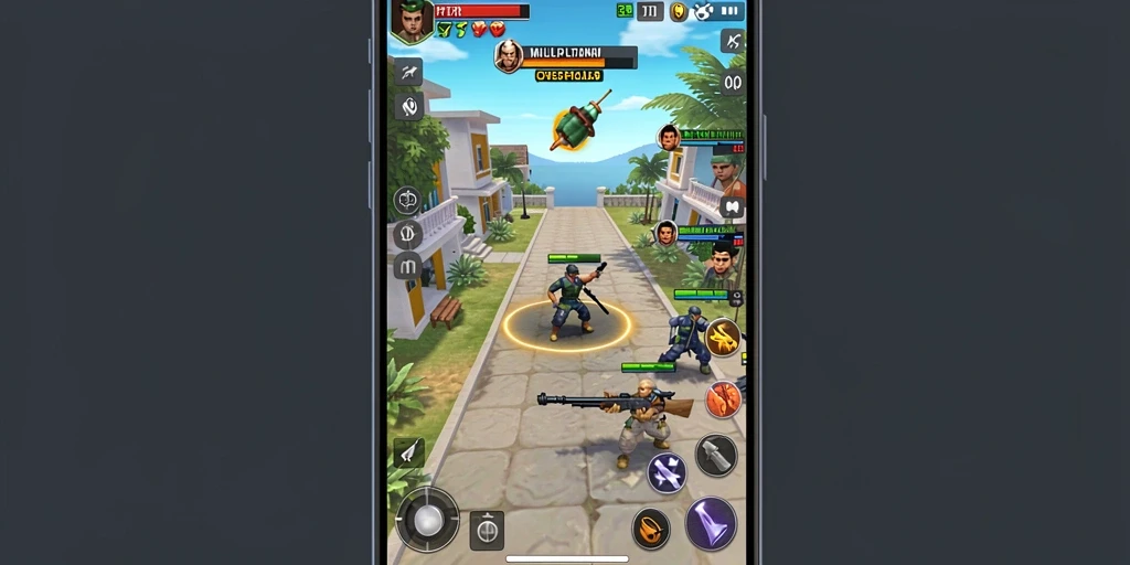 raja132 - Tangkapan layar menampilkan mode multiplayer yang seru.